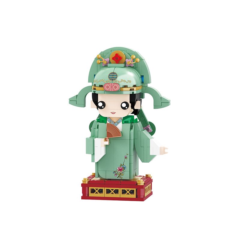 BALODY 20050 non  NGÁCH KINH KỊCH bộ đồ chơi xếp lắp ráp ghép mô hình Brickheadz Nhân Vật Đầu To 324 khối