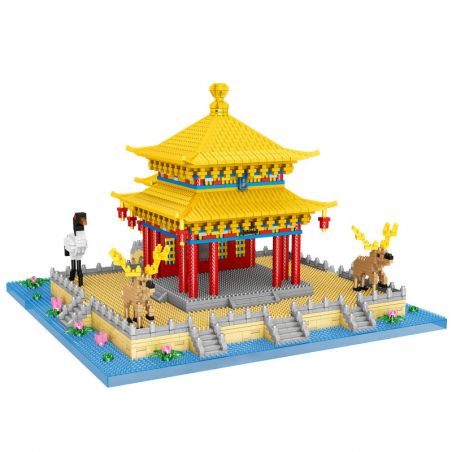 FUN IMAGINATION LZ8207 8207 non  GIAN HÀNG YINGXUN bộ đồ chơi xếp lắp ráp ghép mô hình Buildings 3513 khối