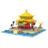 FUN IMAGINATION LZ8207 8207 non  GIAN HÀNG YINGXUN bộ đồ chơi xếp lắp ráp ghép mô hình Buildings 3513 khối