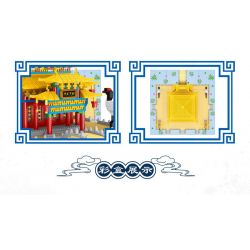 FUN IMAGINATION LZ8207 8207 non  GIAN HÀNG YINGXUN bộ đồ chơi xếp lắp ráp ghép mô hình Buildings 3513 khối