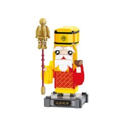 BALODY 20041 non  GẶP GÃY CẦU FAHAI bộ đồ chơi xếp lắp ráp ghép mô hình Brickheadz Nhân Vật Đầu To 417 khối