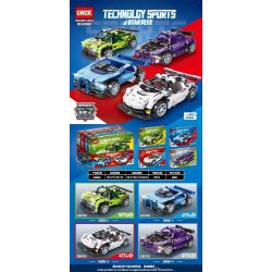 LWCK 60060 non  JIJI ATHLETIC 4 NGƯỜI MẪU bộ đồ chơi xếp lắp ráp ghép mô hình  Kỹ Thuật Công Nghệ Cao Mô Hình Phương Tiện 950 khối