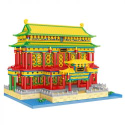 FUN IMAGINATION LZ8208 8208 non  HỘI TRƯỜNG YICHUN bộ đồ chơi xếp lắp ráp ghép mô hình Buildings 6059 khối