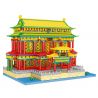FUN IMAGINATION LZ8208 8208 non  HỘI TRƯỜNG YICHUN bộ đồ chơi xếp lắp ráp ghép mô hình Buildings 6059 khối
