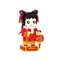 BALODY 20037 non  NGỌC NỮ bộ đồ chơi xếp lắp ráp ghép mô hình Chinese Traditional Festivals Lễ Hội Cổ Truyền 307 khối