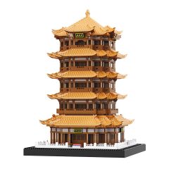 BALODY 16068 non  HOÀNG HẠC THÁP bộ đồ chơi xếp lắp ráp ghép mô hình Buildings 4995 khối