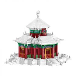 FUN IMAGINATION LZ8210 8210 non  VẠN XUÂN ĐÌNH bộ đồ chơi xếp lắp ráp ghép mô hình Buildings 3973 khối