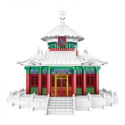 FUN IMAGINATION LZ8210 8210 non  VẠN XUÂN ĐÌNH bộ đồ chơi xếp lắp ráp ghép mô hình Buildings 3973 khối