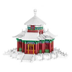 FUN IMAGINATION LZ8210 8210 non  VẠN XUÂN ĐÌNH bộ đồ chơi xếp lắp ráp ghép mô hình Buildings 3973 khối