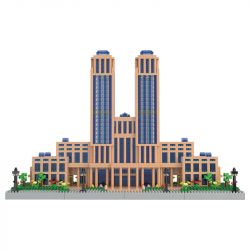 FUN IMAGINATION LZ8205 8205 non  ĐẠI HỌC FUDAN TÒA NHÀ GUANGHUA bộ đồ chơi xếp lắp ráp ghép mô hình Buildings 3841 khối