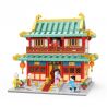 BALODY 21008 non  GIAN HÀNG HUYỀN VŨ PHƯỜNG CANGSHU bộ đồ chơi xếp lắp ráp ghép mô hình Chinatown Khu Phố Tàu 1527 khối