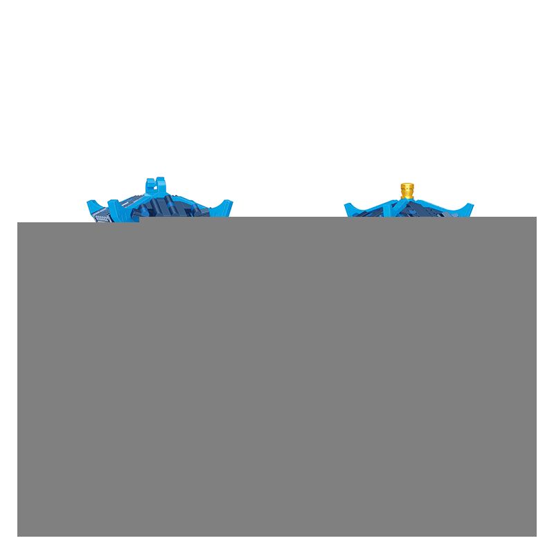 BALODY 21003 non  BĂNG QUA CẦU VỒNG bộ đồ chơi xếp lắp ráp ghép mô hình Chinatown Khu Phố Tàu 2221 khối