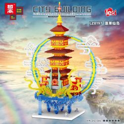 FUN IMAGINATION LZ8197 8197 non  BỒNG LAI TIÊN ĐẠO bộ đồ chơi xếp lắp ráp ghép mô hình Buildings