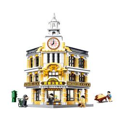 BALODY 21025 non  KHÁCH SẠN LỚN bộ đồ chơi xếp lắp ráp ghép mô hình 3824 khối