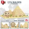 FUN IMAGINATION LZ8194 8194 non  KIM TỰ THÁP NHÂN SƯ bộ đồ chơi xếp lắp ráp ghép mô hình Buildings 2297 khối