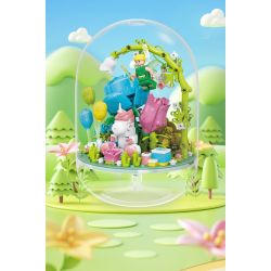 MOYU BLOCK MY87005 87005 non  NGÔN NGỮ BÍ MẬT MỌNG NƯỚC bộ đồ chơi xếp lắp ráp ghép mô hình SUCCULENT SECRET 407 khối