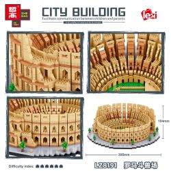 FUN IMAGINATION LZ8191 8191 non  ĐẤU TRƯỜNG LA MÃ bộ đồ chơi xếp lắp ráp ghép mô hình Buildings 5594 khối