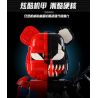 WANGAO 188007 non  GẤU MÁY SPIDER-MAN VENOM 400% bộ đồ chơi xếp lắp ráp ghép mô hình Marvel Super Heroes BEAR ROBOT Siêu Anh Hùng Marvel
