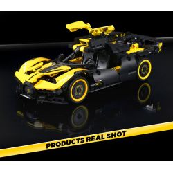 SEMBO 715300 non  CƠN LỐC BUGATTI tỷ lệ 1:18 bộ đồ chơi xếp lắp ráp ghép mô hình  BUGATTI BOLIDE Kỹ Thuật Công Nghệ Cao Mô Hình Phương Tiện 452 khối