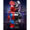 WANGAO 188007 non  GẤU MÁY SPIDER-MAN VENOM 400% bộ đồ chơi xếp lắp ráp ghép mô hình Marvel Super Heroes BEAR ROBOT Siêu Anh Hùng Marvel
