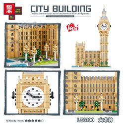 FUN IMAGINATION LZ8190 8190 non  ĐỒNG HỒ LỚN bộ đồ chơi xếp lắp ráp ghép mô hình Buildings 3466 khối