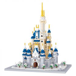 FUN IMAGINATION LZ8189 8189 non  LÂU ĐÀI TUYẾT bộ đồ chơi xếp lắp ráp ghép mô hình Buildings CASTLE IN THE SNOW 4775 khối