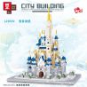 FUN IMAGINATION LZ8189 8189 non  LÂU ĐÀI TUYẾT bộ đồ chơi xếp lắp ráp ghép mô hình Buildings CASTLE IN THE SNOW 4775 khối