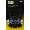 SEMBO 715300 non  CƠN LỐC BUGATTI tỷ lệ 1:18 bộ đồ chơi xếp lắp ráp ghép mô hình  BUGATTI BOLIDE Kỹ Thuật Công Nghệ Cao Mô Hình Phương Tiện 452 khối