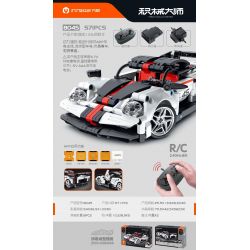 IM.MASTER QIHUI 8045 non  BẬC THẦY TÍCH LŨY PAGANI bộ đồ chơi xếp lắp ráp ghép mô hình  Kỹ Thuật Công Nghệ Cao Mô Hình Phương Tiện 571 khối