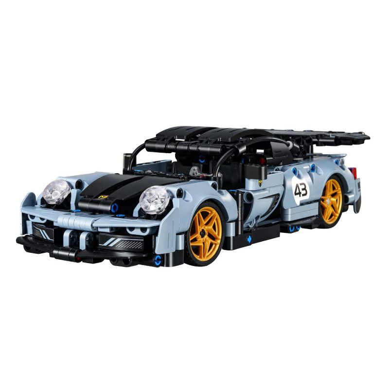 IM.MASTER QIHUI 8043 non  BẬC THẦY TÍCH LŨY PORSCHE bộ đồ chơi xếp lắp ráp ghép mô hình  Kỹ Thuật Công Nghệ Cao Mô Hình Phương Tiện 538 khối