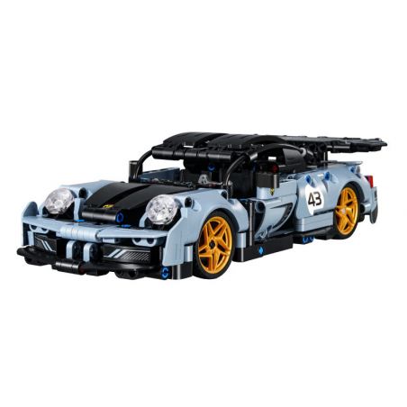 IM.MASTER QIHUI 8043 non  BẬC THẦY TÍCH LŨY PORSCHE bộ đồ chơi xếp lắp ráp ghép mô hình  Kỹ Thuật Công Nghệ Cao Mô Hình Phương Tiện 538 khối