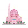 FUN IMAGINATION LZ8188 8188 non  NHÀ THỜ HỒI GIÁO MÀU HỒNG ??? PUTRAJAYA MALAYSIA bộ đồ chơi xếp lắp ráp ghép mô hình Buildings MASJID PUTRA 5930 khối