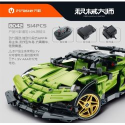 IM.MASTER QIHUI 8042 non  BẬC THẦY MÁY MÓC LAMBORGHINI bộ đồ chơi xếp lắp ráp ghép mô hình  Kỹ Thuật Công Nghệ Cao Mô Hình Phương Tiện 514 khối