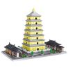 FUN IMAGINATION LZ8185 8185 non  CHÙA NGỖNG LỚN THIỂM TÂY AN bộ đồ chơi xếp lắp ráp ghép mô hình Buildings 4925 khối
