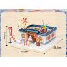 MICHELLE ICE CITY XWZB-22026 22026 XWZB22026 non  VUA TUYẾT CHÚC MỪNG NĂM MỚI bộ đồ chơi xếp lắp ráp ghép mô hình Chinese Traditional Festivals Lễ Hội Cổ Truyền