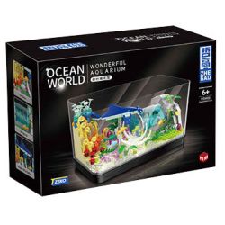 ZHEGAO DZ6102 6102 non  THỦY CUNG TUYỆT VỜI bộ đồ chơi xếp lắp ráp ghép mô hình Creator Sáng Tạo 517 khối