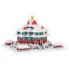 FUN IMAGINATION LZ8051 8051 non  THÁP PHÁO TUYẾT bộ đồ chơi xếp lắp ráp ghép mô hình Buildings 2483 khối