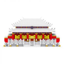 FUN IMAGINATION LZ8049 8049 non  PHONG CẢNH TUYẾT ĐÀI LOAN bộ đồ chơi xếp lắp ráp ghép mô hình Buildings HALL OF SUPREME HARMONY 2406 khối