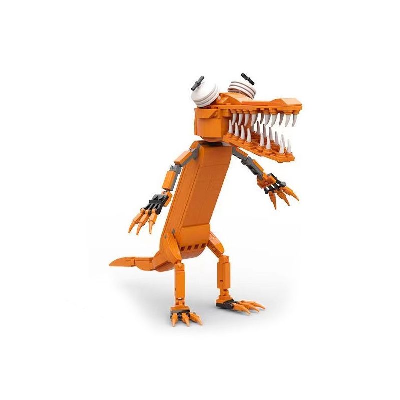 RENZAIMA 758 non  NHỮNG NGƯỜI BẠN MÀU CAM bộ đồ chơi xếp lắp ráp ghép mô hình Rainbow  ORANGE FRIEND 361 khối