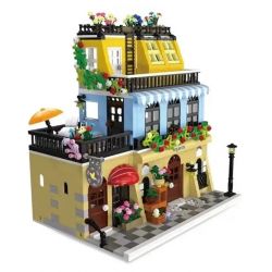 MorkModel 20115 Mork Model 20115 non  KHÁCH SẠN THÀNH PHỐ bộ đồ chơi xếp lắp ráp ghép mô hình City CITY HOTEL BLOCK MODULE 1464 khối