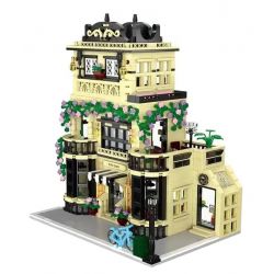 MorkModel 20113 Mork Model 20113 non  QUÁN CÀ PHÊ THÀNH PHỐ bộ đồ chơi xếp lắp ráp ghép mô hình City CITY CAFE BLOCK MODULE 1443 khối