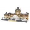 FUN IMAGINATION LZ8040 8040 non  BẢO TÀNG LOUVRE bộ đồ chơi xếp lắp ráp ghép mô hình Buildings 3377 khối