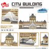 FUN IMAGINATION LZ8040 8040 non  BẢO TÀNG LOUVRE bộ đồ chơi xếp lắp ráp ghép mô hình Buildings 3377 khối