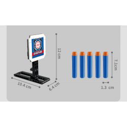 GUDI 70004 non  SÚNG BẮN TỈA BARRETT bộ đồ chơi xếp lắp ráp ghép mô hình 692 khối