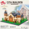 FUN IMAGINATION LZ8038 8038 non  TRƯỜNG ĐẠI HỌC PRINCETON bộ đồ chơi xếp lắp ráp ghép mô hình Buildings PRINCETON UNIVERSITY 2447 khối