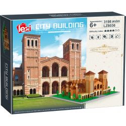 FUN IMAGINATION LZ8036 8036 non  VIỆN CÔNG NGHỆ CALIFORNIA bộ đồ chơi xếp lắp ráp ghép mô hình Buildings CALIFORNIA INSTITUTE OF TECHNOLOGY 3198 khối