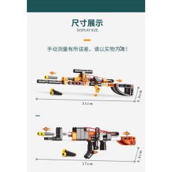 BEE TAP 918-3 non  SÚNG bộ đồ chơi xếp lắp ráp ghép mô hình  Kỹ Thuật Công Nghệ Cao Mô Hình Phương Tiện