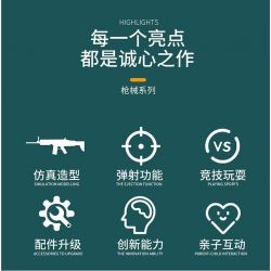 BEE TAP 918-3 non  SÚNG bộ đồ chơi xếp lắp ráp ghép mô hình  Kỹ Thuật Công Nghệ Cao Mô Hình Phương Tiện