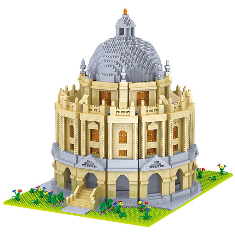 FUN IMAGINATION LZ8031 8031 non  ĐẠI HỌC OXFORD bộ đồ chơi xếp lắp ráp ghép mô hình Buildings 5452 khối