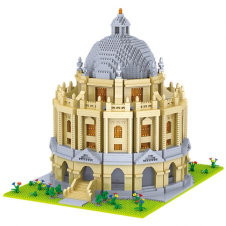 FUN IMAGINATION LZ8031 8031 non  ĐẠI HỌC OXFORD bộ đồ chơi xếp lắp ráp ghép mô hình Buildings 5452 khối